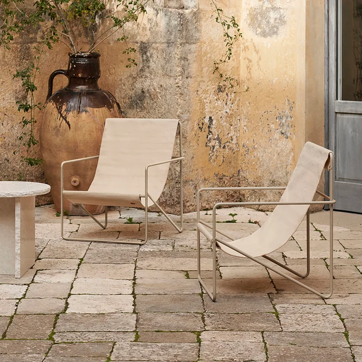 Desert Lounge Chair, cashmere / cloud from Ferm Living