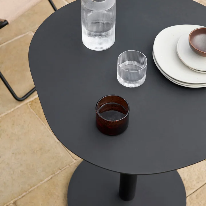 Pond Bistro table from Ferm Living in the color black