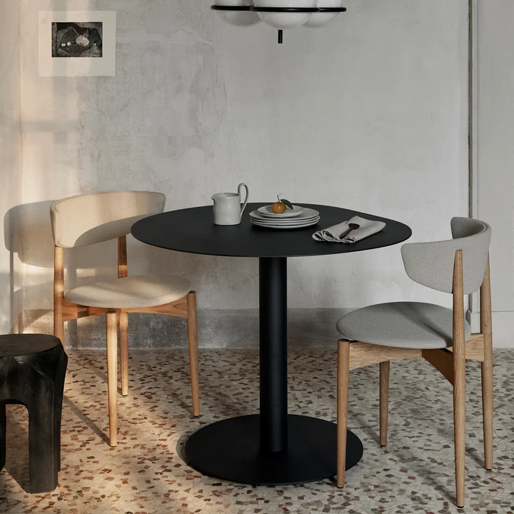 Pond Dining Table from Ferm Living in color black