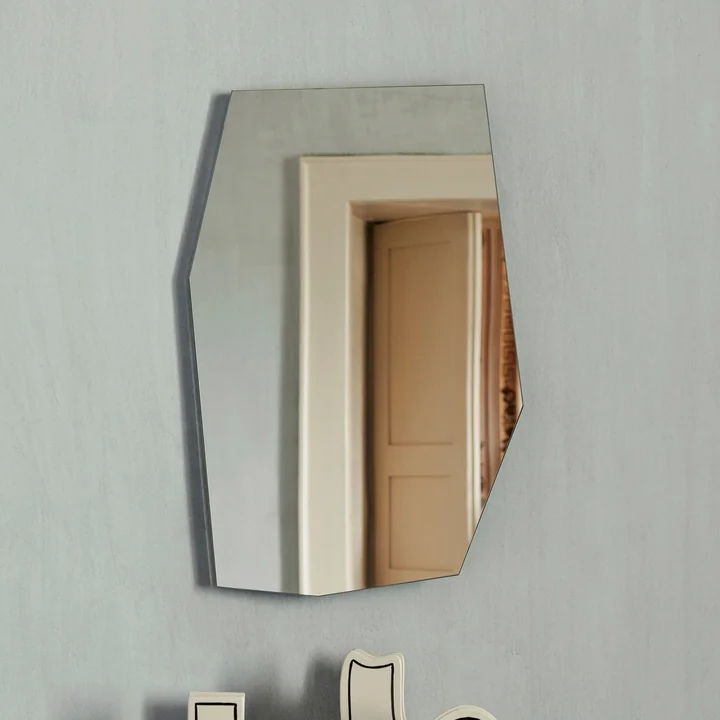 Shard Mirror from Ferm Living in color black