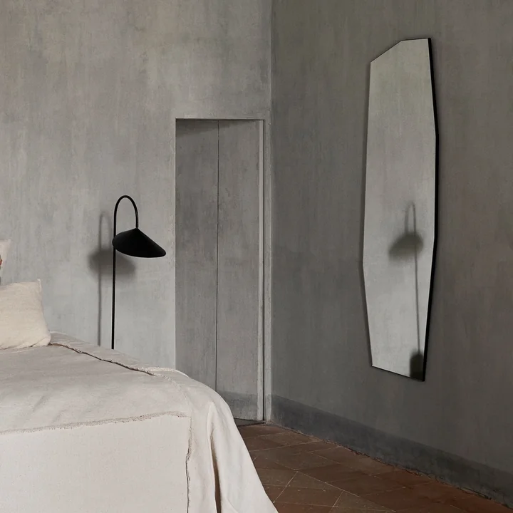 Shard Mirror from Ferm Living in color black