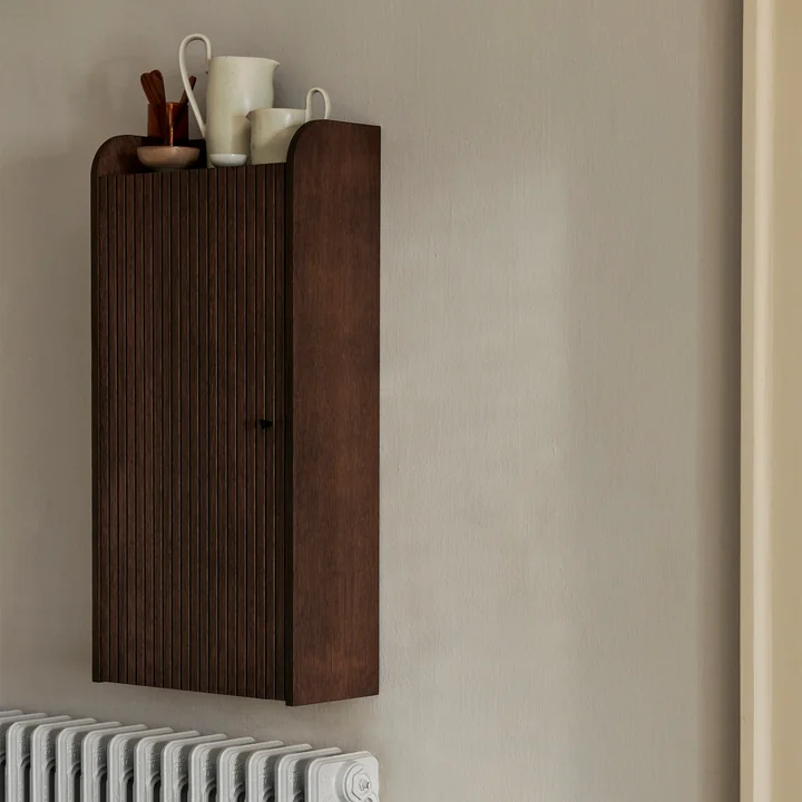 Sill Wall cabinet, dark stained oak from Ferm Living