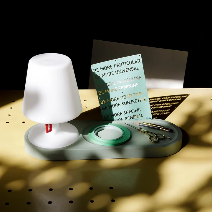 Edison the Petit Residence Storage board LED light envy green, LxWxH 46x17,5x25,1 cm from Fatboy