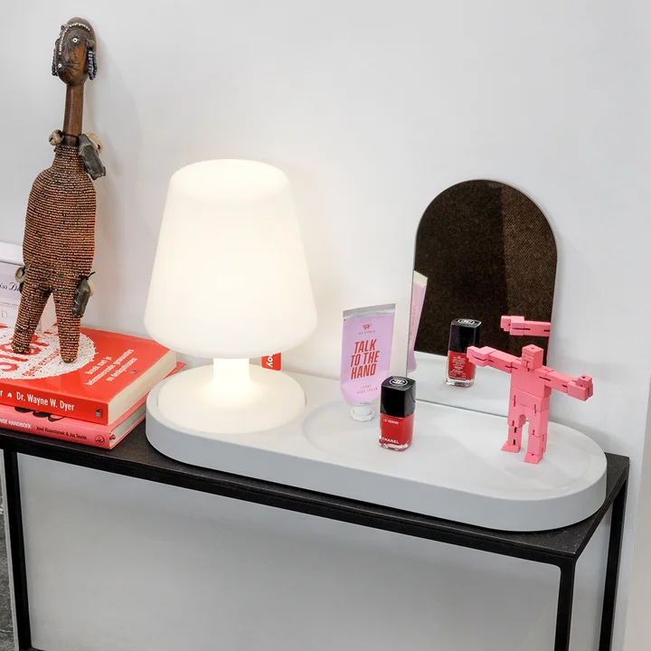 Edison the Petit Residence Storage board LED lamp light gray, LxWxH 46x17,5x25,1 cm from Fatboy