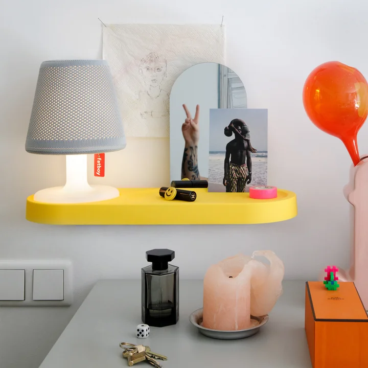 Edison the Petit Residence Storage board LED light lemon, LxWxH 46x17,5x25,1 cm from Fatboy