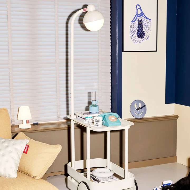 Jolly Serving trolley, light grey from Fatboy