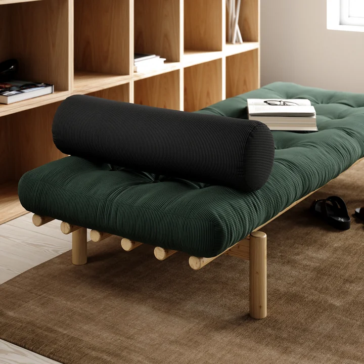 Next Daybed from Karup Design in the version natural pine / seaweed (512)