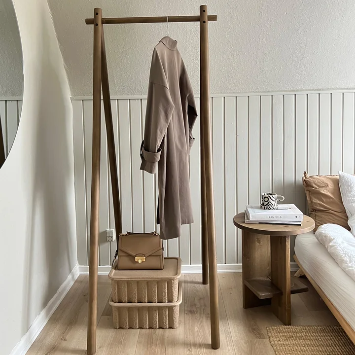 Hongi Coat rack 75 from Karup Design in the finish carob brown