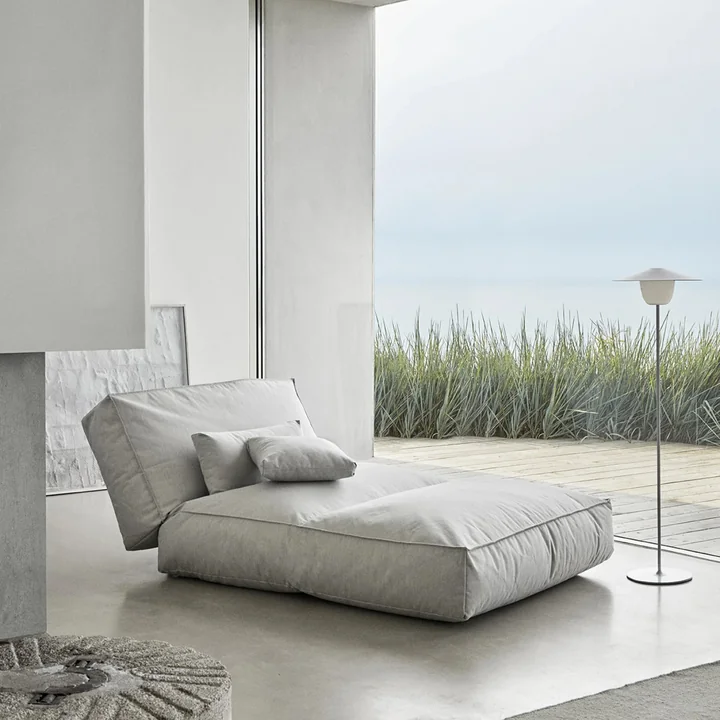 Stay Outdoor cushion and bed, 120 x 190 cm, cloud from Blomus