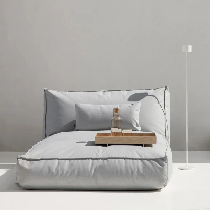 Stay Outdoor cushion and bed, 120 x 190 cm, cloud from Blomus