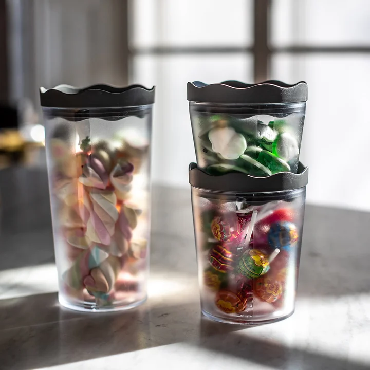 Koziol - PRINCE SET OSLO Storage tin set