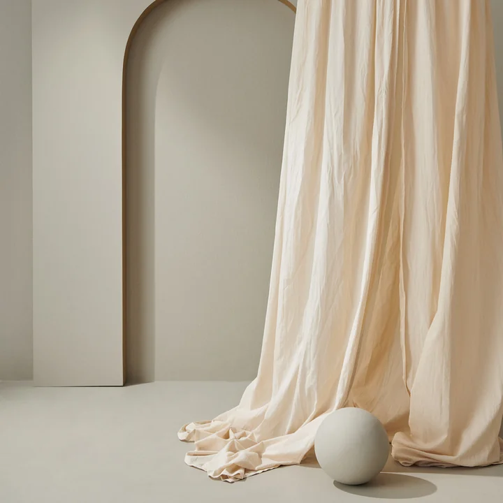 Enzo bed canopy from LIEWOOD in the sandy version