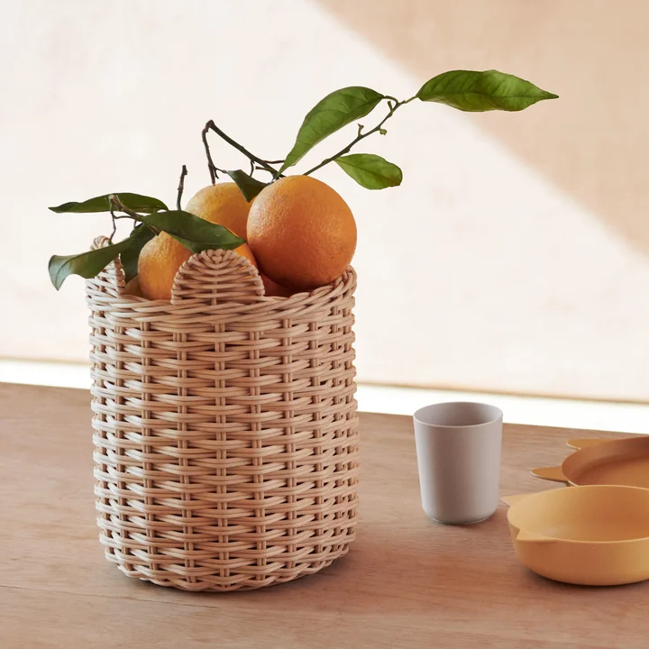 Inger Shelf basket bear from LIEWOOD in the version rattan