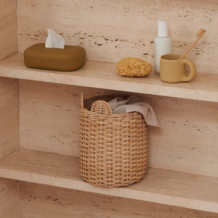 Inger Shelf basket bear from LIEWOOD in the version rattan