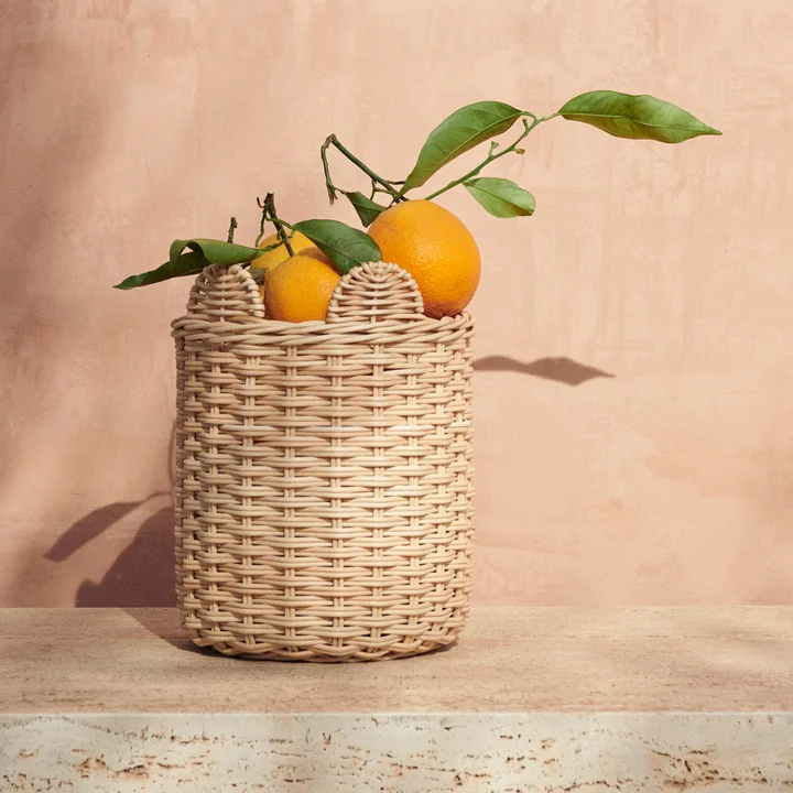 Inger Shelf basket bear from LIEWOOD in the version rattan