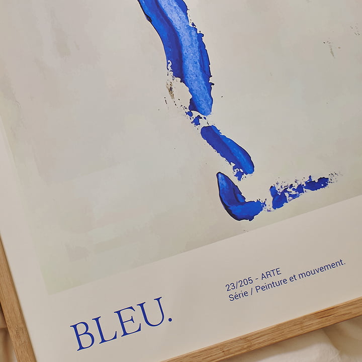 Bleu by Lucrecia Rey Caro from The Poster Club