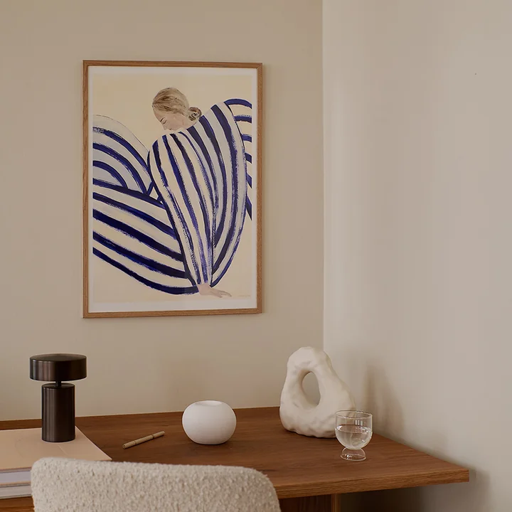 Blue Stripe At Concorde by Sofia Lind