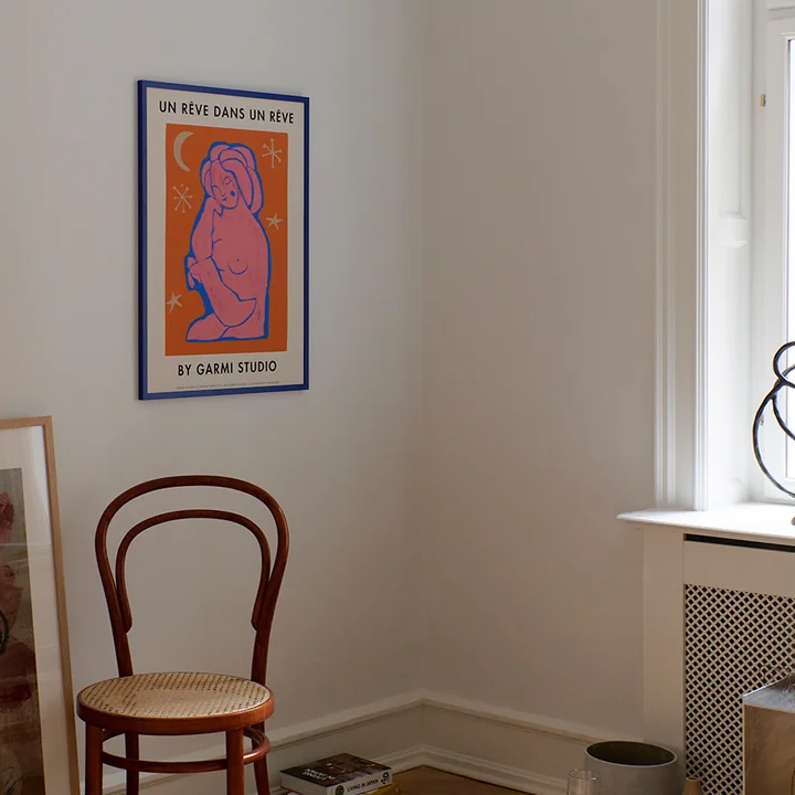 Dream Within A Dream Orange from By Garmi from The Poster Club