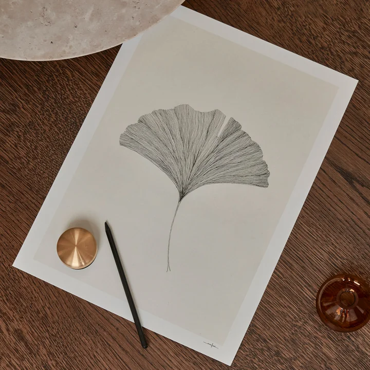 Ginkgo Leaf by Ana Frois from The Poster Club