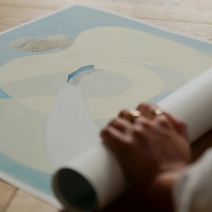 Hold You - Blue by Sofia Lind