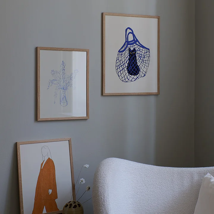 The Cat's In The Bag by Chloe Purpero Johnson by The Poster Club