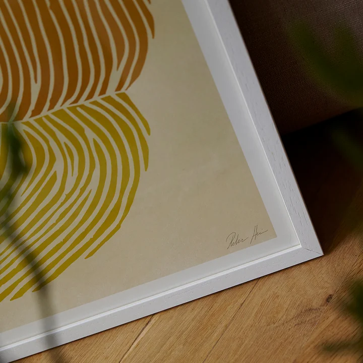 Yellow Reef by Rebecca Hein from The Poster Club