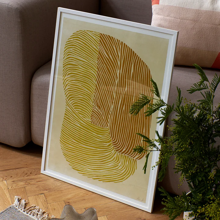 Yellow Reef by Rebecca Hein from The Poster Club