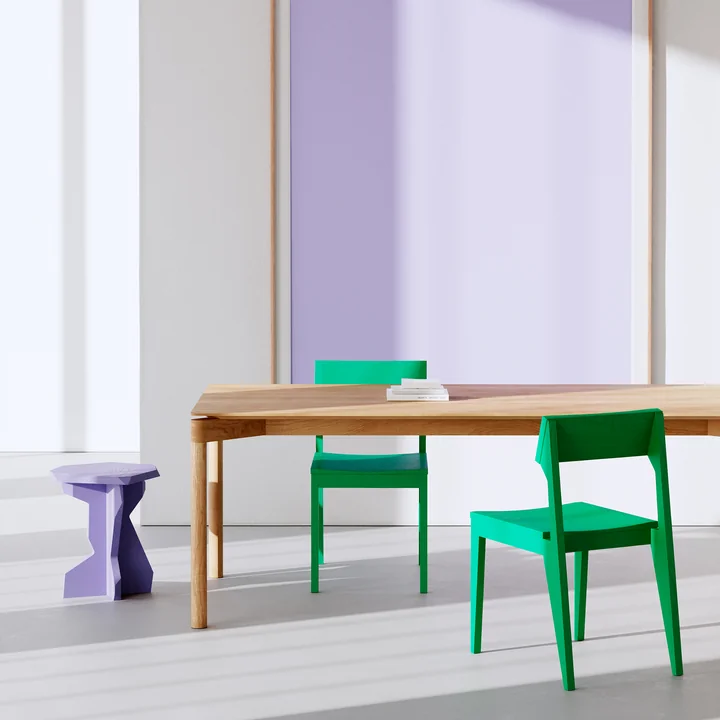 Rock stool and Schulz chair from OUT Objekte unserer Tage