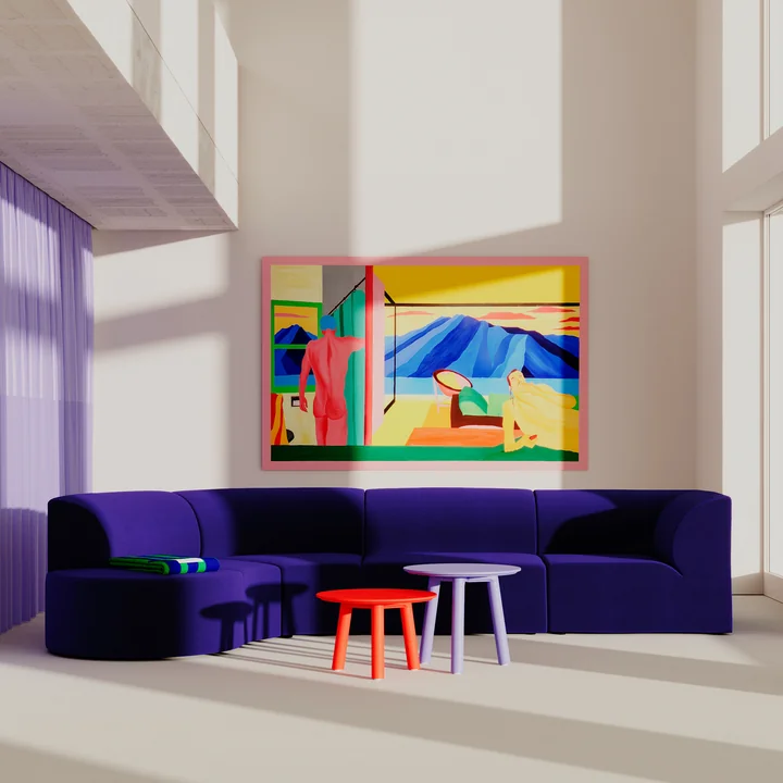 Meyer coffee table and Seidel ceiling from OUT Objekte unserer Tage