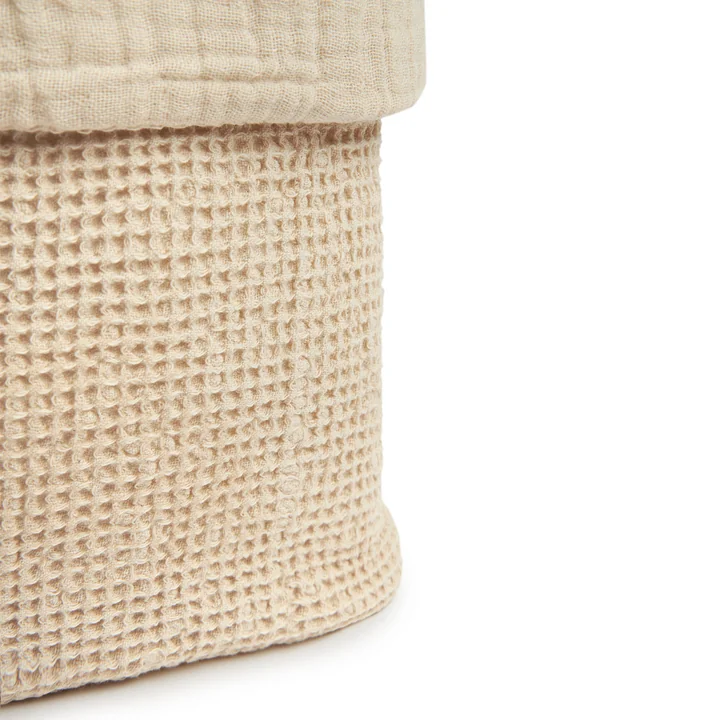 Nobodinoz - Wabi Sabi Basket, 18 x 20 cm, ginger