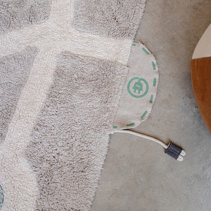 Eco-City Play rug, 120 x 170 cm, gray from Lorena Canals