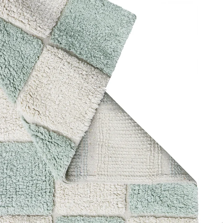 Kitchen Tiles Carpet, 120 x 160 cm, sage blue from Lorena Canals