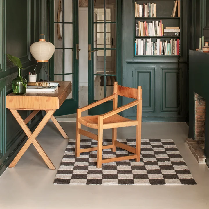 Kitchen Tiles Carpet, 120 x 160 cm, toffee from Lorena Canals