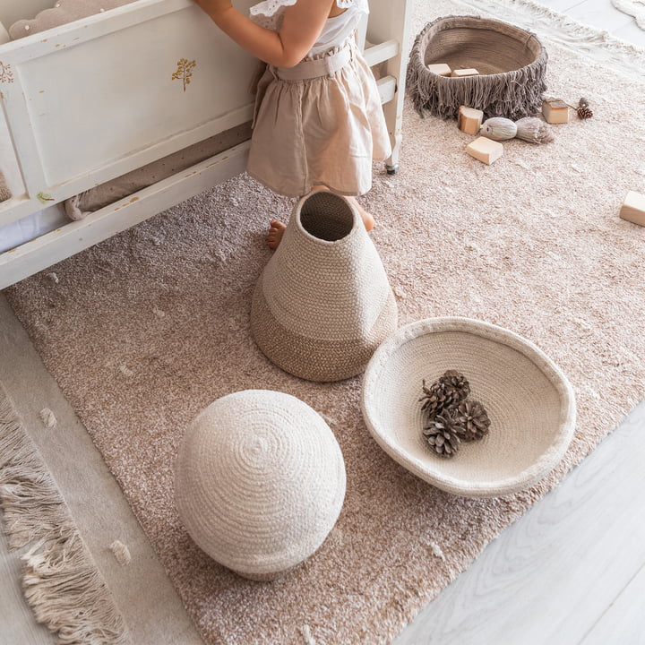 Mushroom storage basket from Lorena Canals