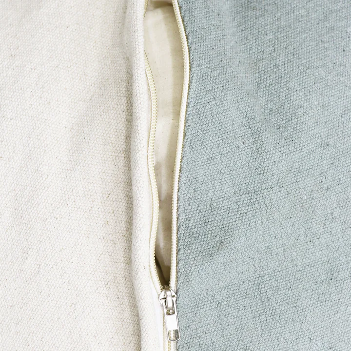 Pouf Ball, Ø 45 cm, nature / brown / yellow from Lorena Canals