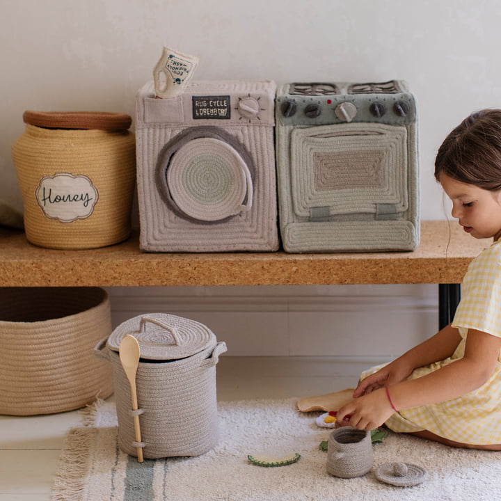 Play and storage basket from Lorena Canals