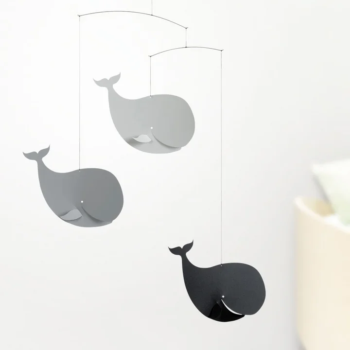 Happy Whales Mobile from Flensted Mobiles