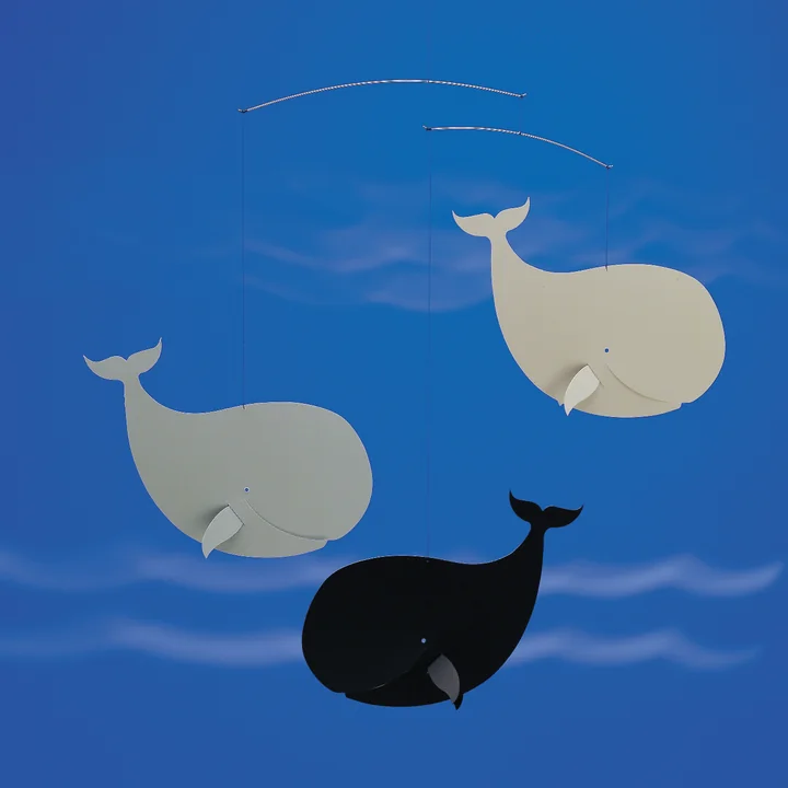 Happy Whales Mobile from Flensted Mobiles