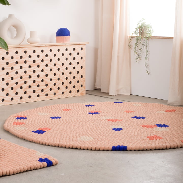 myfelt - Terra Felt ball rug round