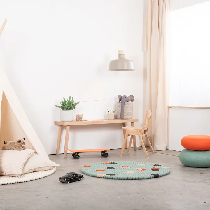 myfelt - Terra Felt ball rug round