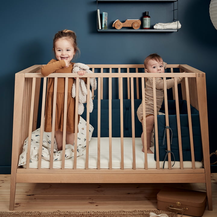 Leander - fitted sheet for baby crib