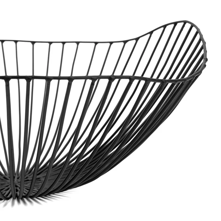 Cesira Basket from Serax in the color black