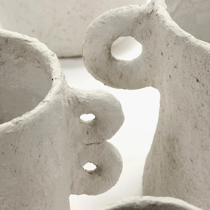 Earth Flower pot from Serax in the color beige