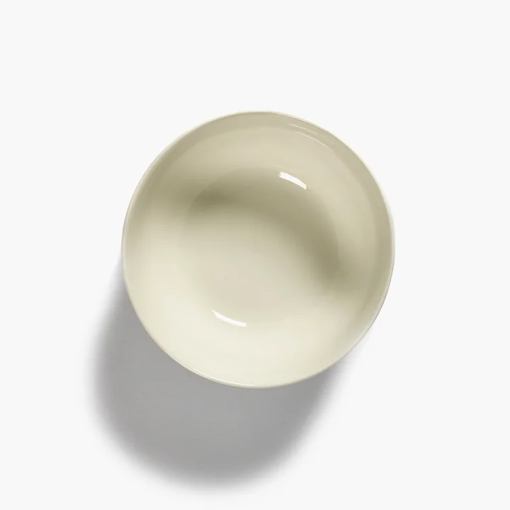 Feast Bowls from Serax in the color white / blue striped