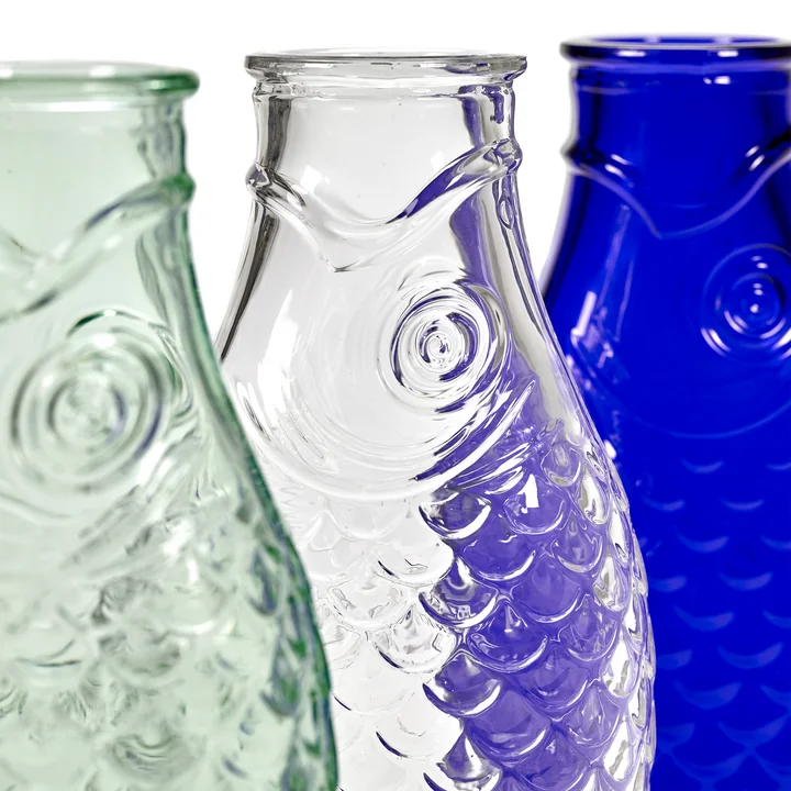 Fish & Fish Serax glass bottle