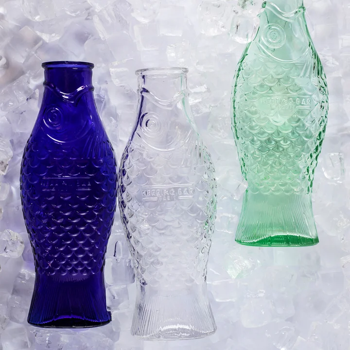 Fish & Fish Serax glass bottle