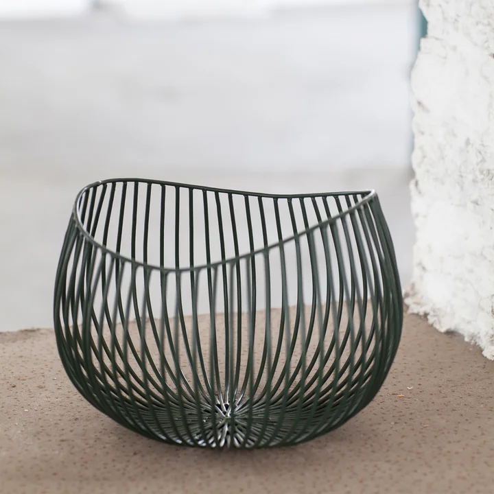 Gio Basket from Serax in color green