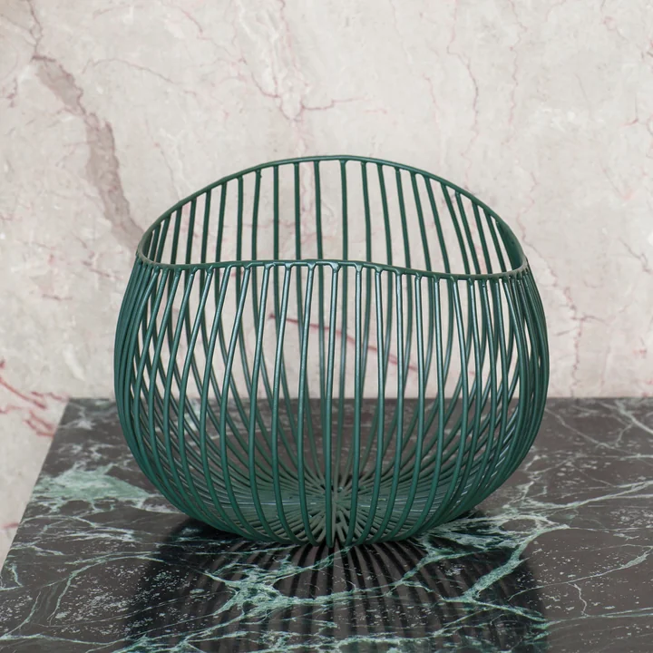 Gio Basket from Serax in color green
