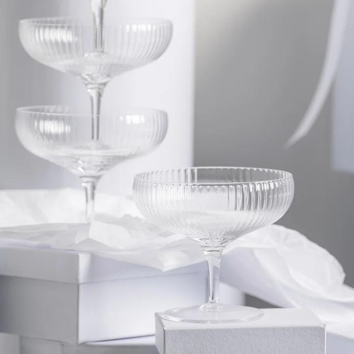 Inku Champagne bowl from Serax in the version clear