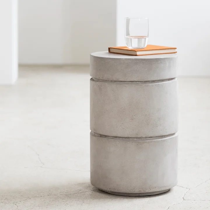 Pawn Side table from Serax in the color grey